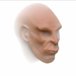 Zbrush: illustration WIP of ‘reaper’